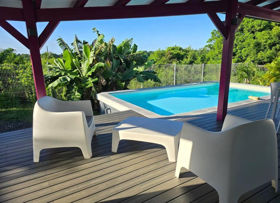 Bungalow Tout Confort & Piscine Privee - Helleux Sainte-Anne  Exterior foto
